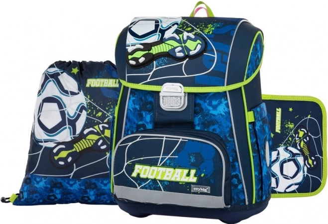 Ensemble scolaire Premium Football - sac à dos, sac, trousse