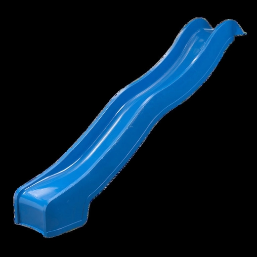 Kids’ slide with water connection, blue, 3 m