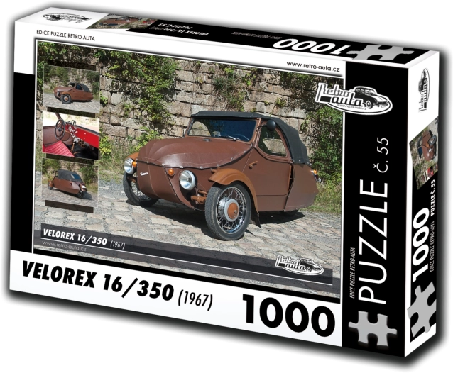 Puzzle RETRO-AUTA Velorex 16/350 (1967) – 1000 Teile