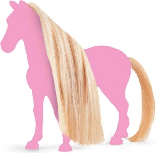 Schleich Horse Club accessoires pour chevaux – crinière et queue blondes