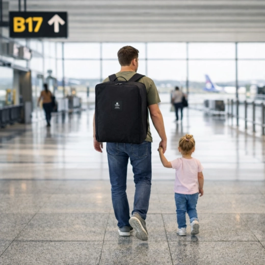 Comfortabel dragen in de hand en op de rug