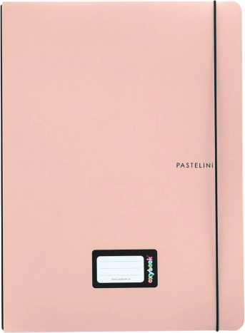 Schrift Oxybook Pastelini A4 Abrikoos