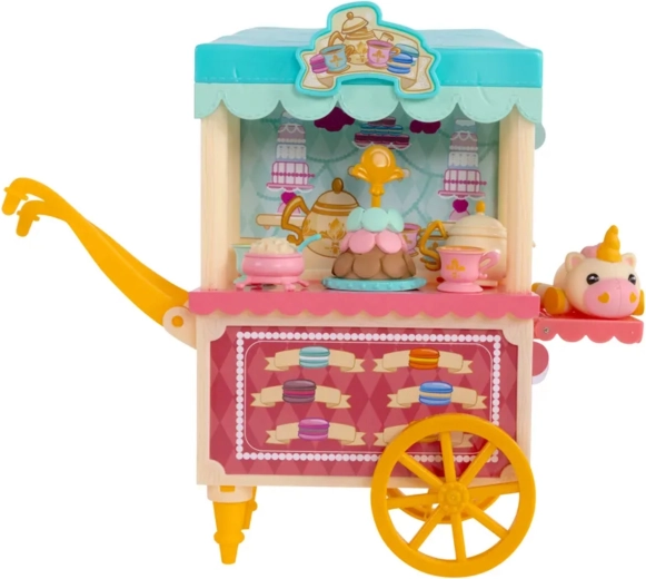 Tea cart full of treats