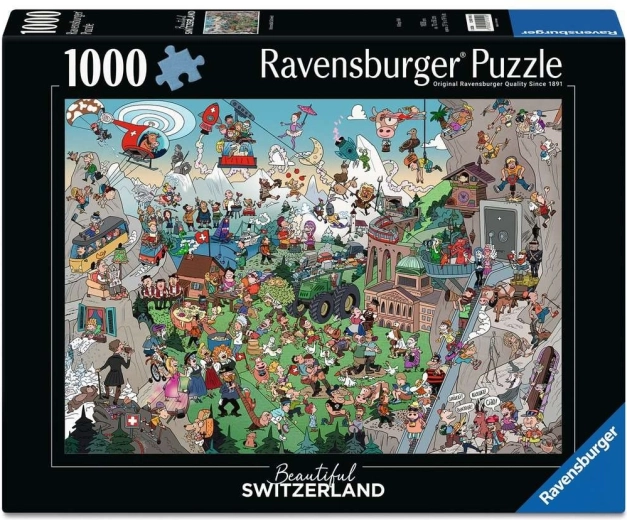 Ravensburger Puzzle Beautiful Switzerland 1000 Pieces