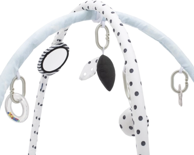 Afneembare speelboog met hangende speeltjes