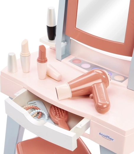 Mirror and practical drawer