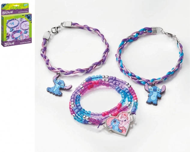 creative bracelet-making kit with STITCH character