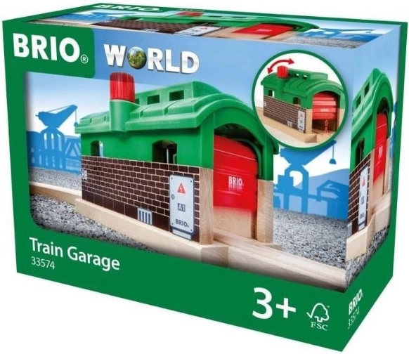 Brio World Lokdepot – Garage für Züge