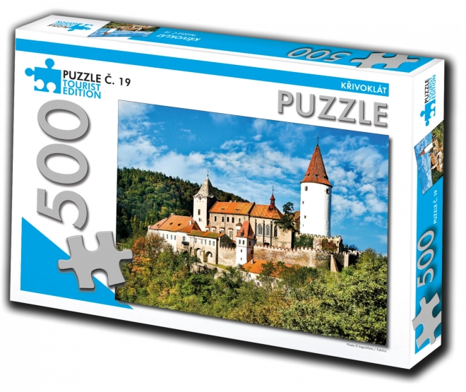 Puzzle Křivoklát édition touristique 500 pièces
