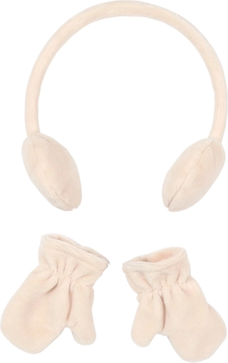 Skrållan winter set – earmuffs and gloves for a 45 cm doll