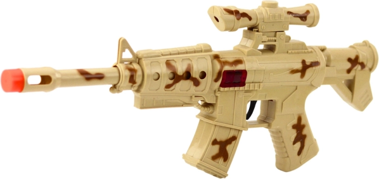 Fusil jouet avec bruit de tir