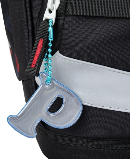 Easy attachment to a backpack, zipper, and keys
