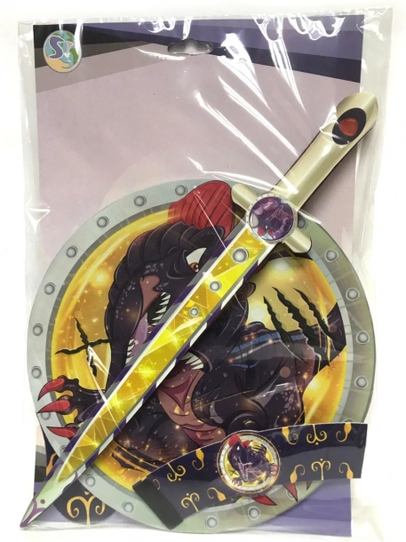 Foam Sword and Shield D‑Rex for Kids