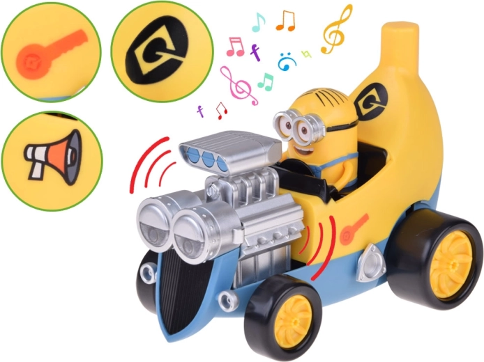 Lights, sounds, and Minion phrases