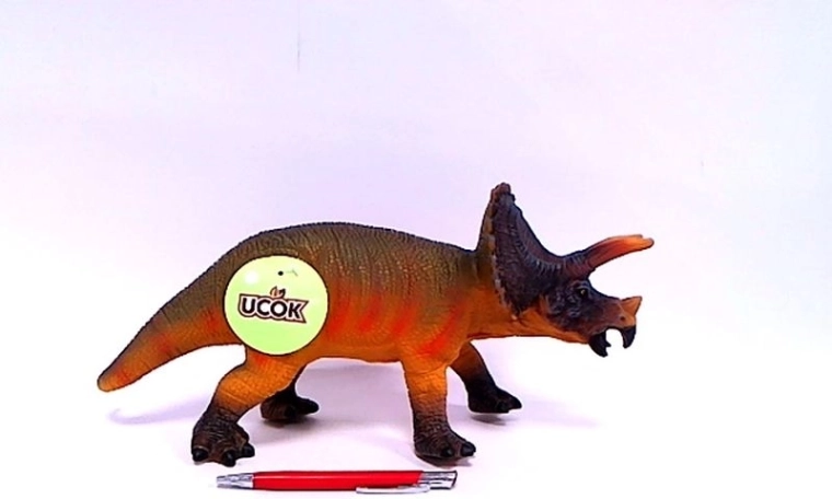 Soft Triceratops dinosaur with sound