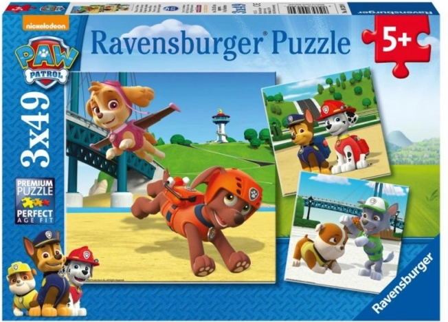 Ravensburger puzzle Pat' Patrouille 3×49 pièces