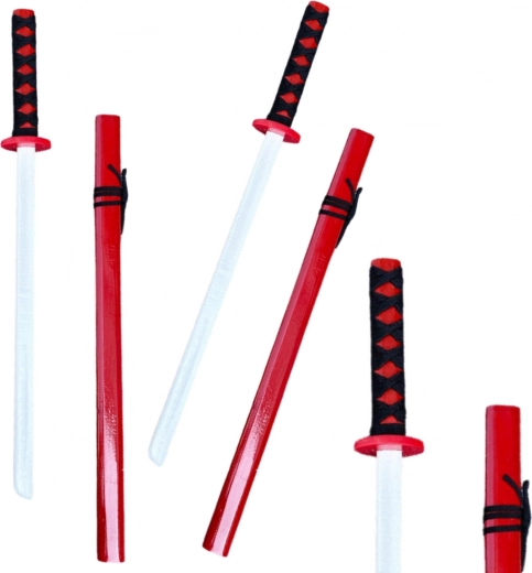 Wooden Training Katana Red 70 cm