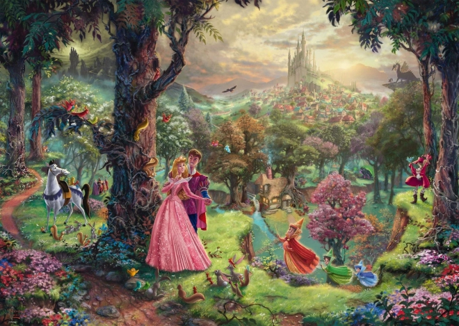 Puzzle La Belle au bois dormant 1000 pièces