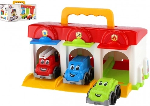 Garage with Cars and Accessories Technok Toys