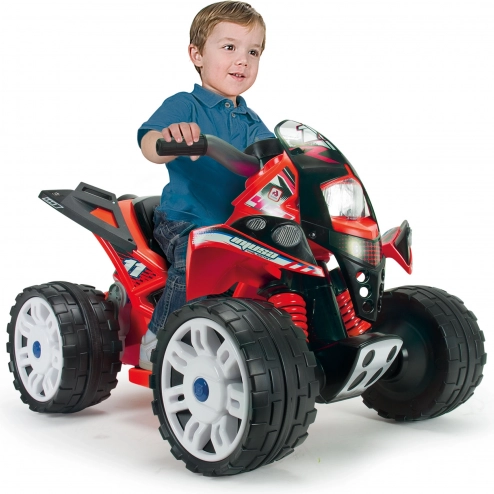 Elektrisches Kinderquad The Beast 12V Rot