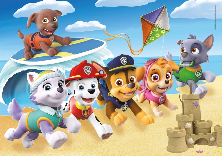 Puzzel 60 stuks Super Color Paw Patrol