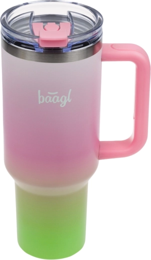 Baagl thermobeker met rietje B-Cup Strawberry Matcha 1,18 l