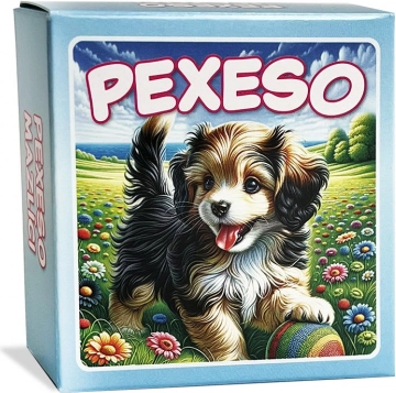 Pexeso Mazlíkis in blauer Schachtel