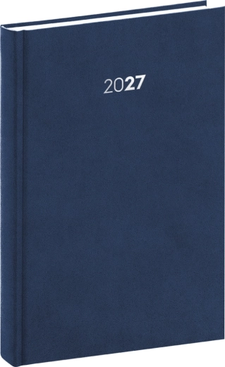 Agenda journalier Notique Balakon 2027 bleu foncé 15 × 21 cm