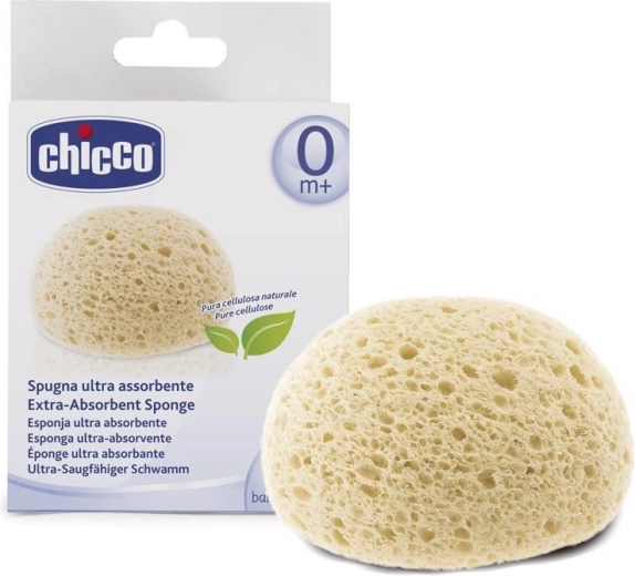 Éponge de bain Chicco super absorbante pour enfants