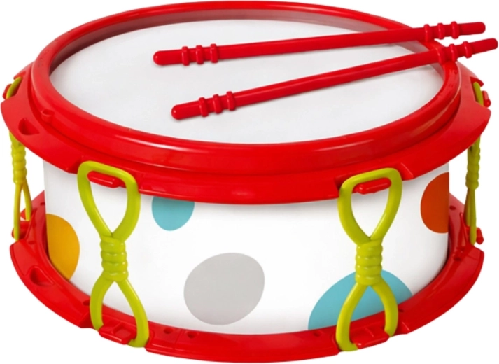Drum with mallets for first rhythms