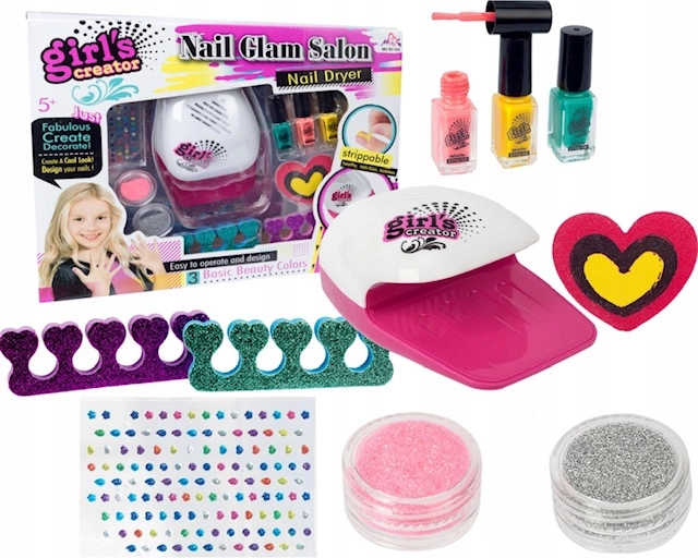 nagelverzorgingsset met LED‑droger