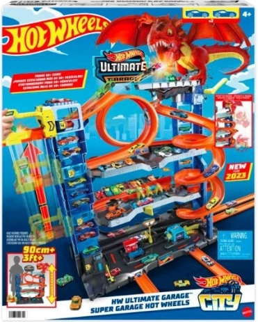 Mega Garage with Dragon Attack by Hot Wheels City
