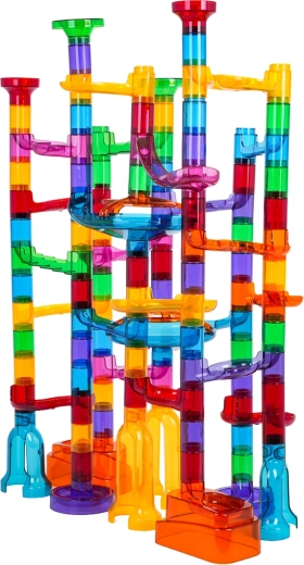 Stabiele constructie en kleurrijke onderdelen