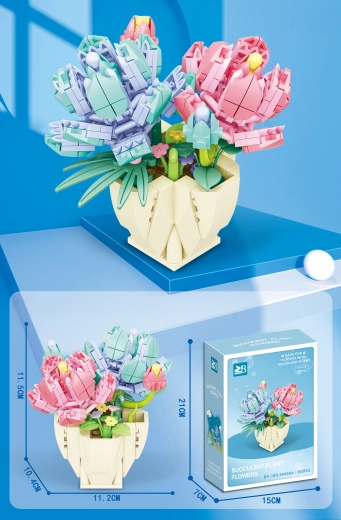 Baukasten Blumen 293 Teile