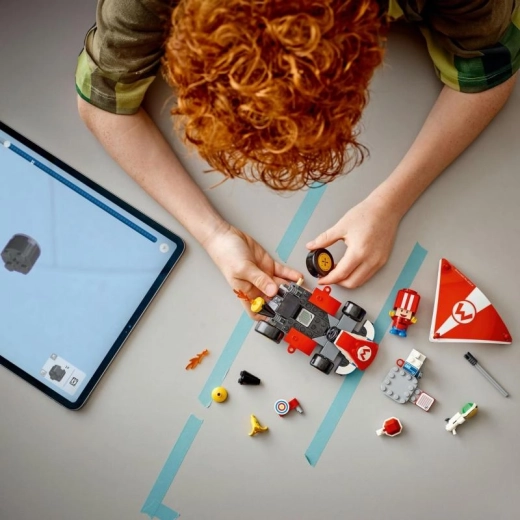 Smart building with digital instructions