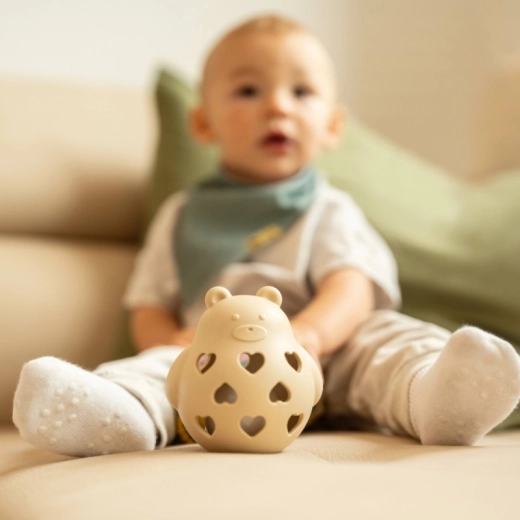 Gemakkelijk vast te pakken voor kleine handjes