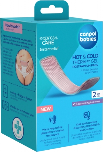 Postpartum Gel Pads HOT & COLD by Canpol babies, 2 pcs