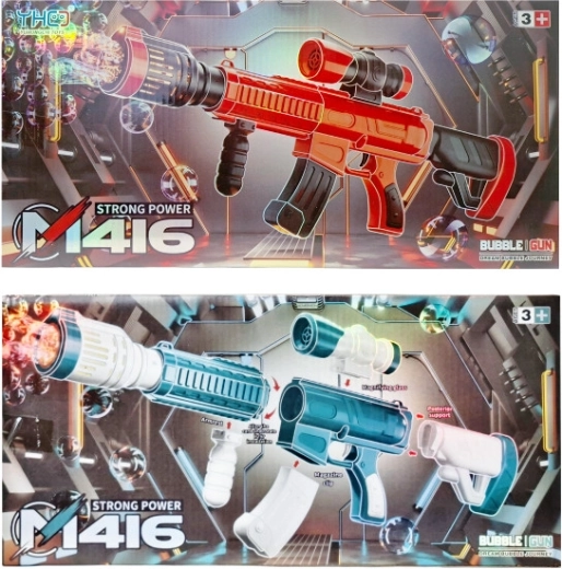 Bubble Gun with Light Effects