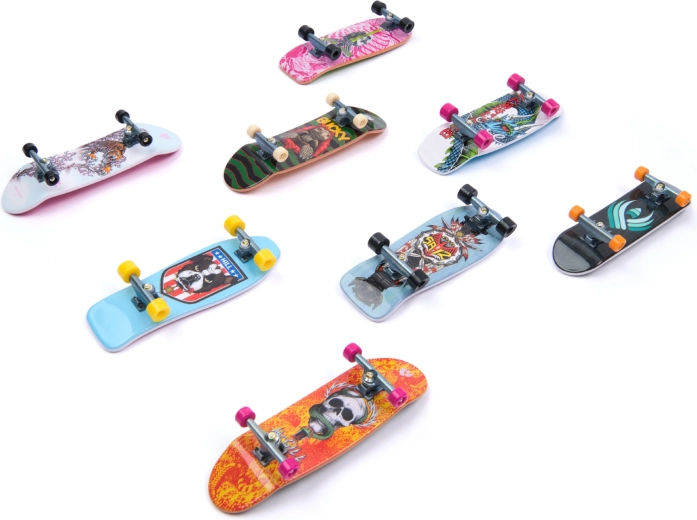 8 fingerboards uniques avec graphismes cultes