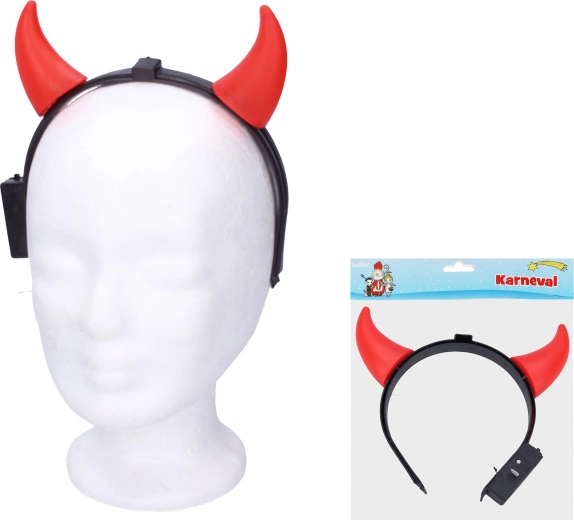 Blinkende Teufelshörner