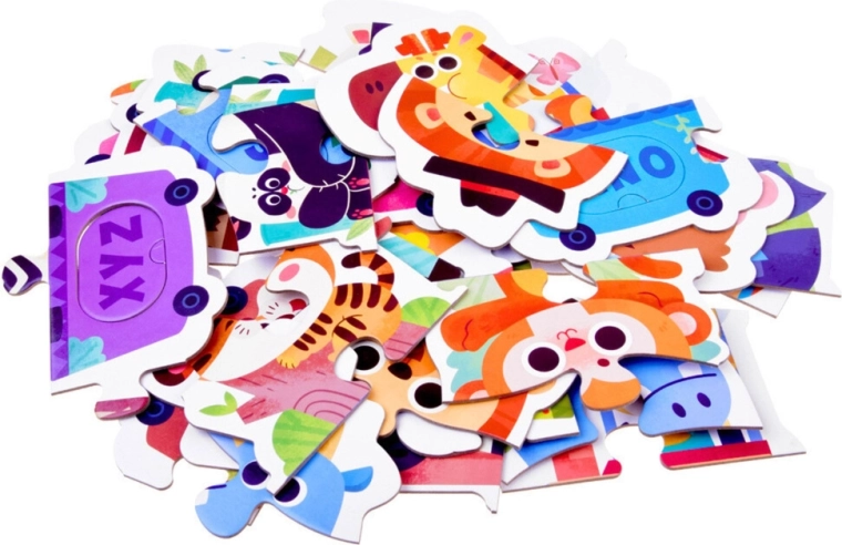 Grote, duurzame stukjes voor kleine handjes