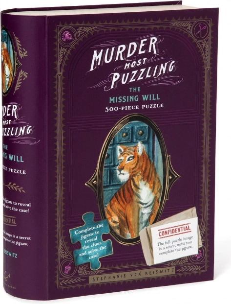 Puzzle mit einem Detektivfall Die fehlende letztwillige Verfügung 500 Teile