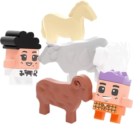Tommy and Zoe figures bring every story to life