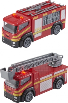 Teamsterz fire truck with lights and sounds