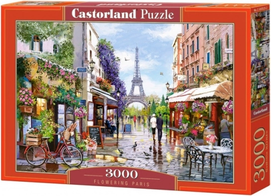 Puzzel 3000 stukjes - Bloeiend Parijs
