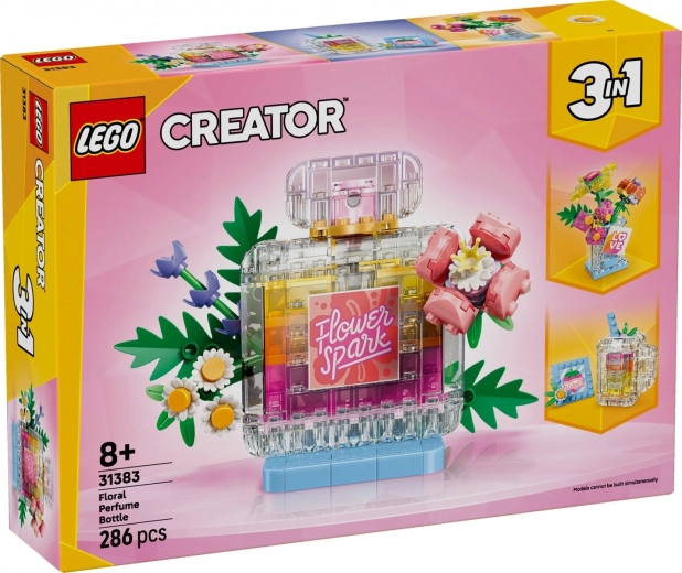 LEGO Creator 3 en 1 flacon de parfum fleuri