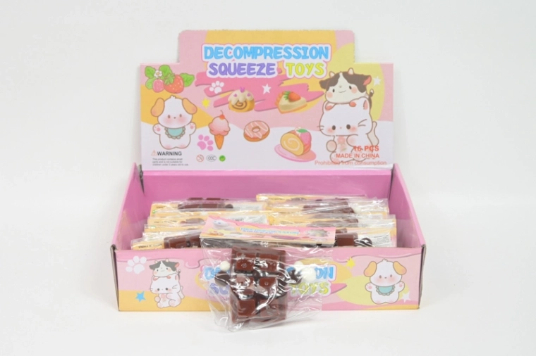 Gniotek chocolade – display 16 stuks