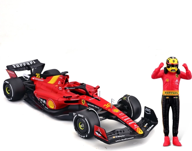 Figurine du pilote pour une présentation parfaite