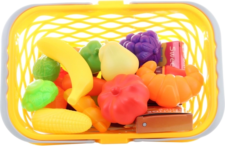 Realistic shop and kitchen pretend play