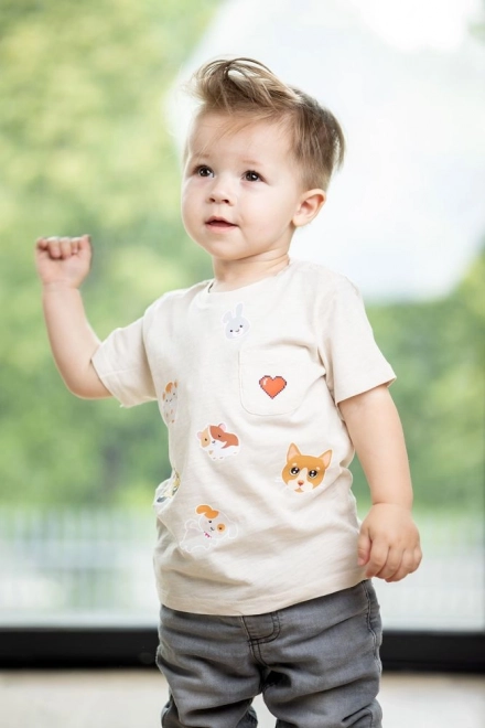 Comfortable to wear, great for kids’ T-shirts